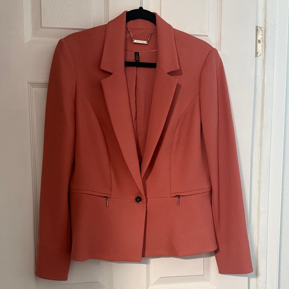 White House Black Market Coral Blazer